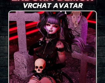 Endora Demon Girl VRChat Avatar 3.0