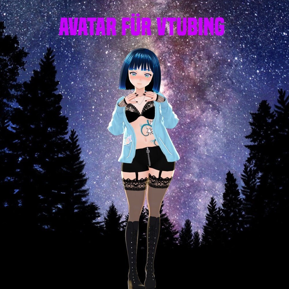 Vroid VTube Avatar ( Kazumi ) fürs Streamen oder VRChat