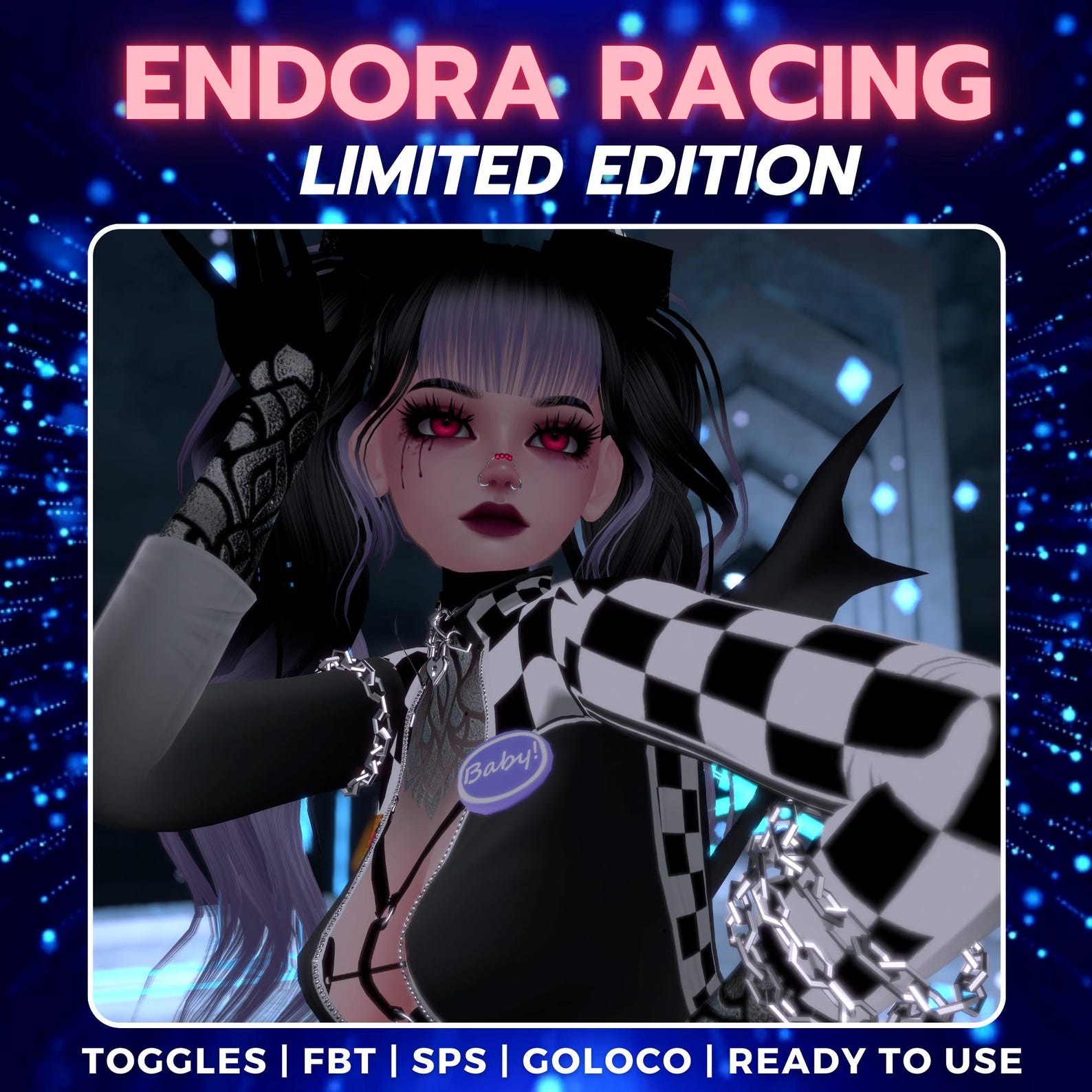 Endora Racing | Vrchat Avatar | SPS | Limited Edition | FBT Compatible ...