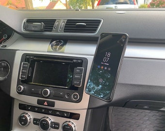 Smartphone Halterung für VW AUDI Handy Magnet schwenkbar Passat Golf EOS Polo