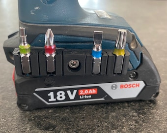 Bit holder suitable for BOSCH cordless screwdriver impact wrench DIY 1/4 inch bits