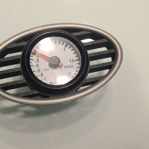 Holder suitable for boost pressure indicator Ford Focus RS MK2 boost pressure indicator holder gauge instrument holder ventilation only 3D printed part!!