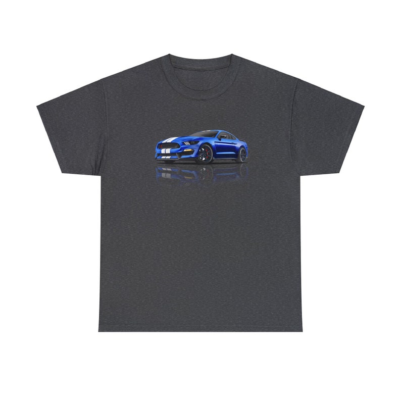 Ford Mustang Shelby GT350 GT500 V-Neck T-Shirt | Vintage American Muscle Car Design