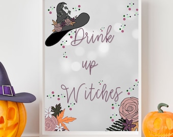 Drink Up Heksen Halloween Digitale Download