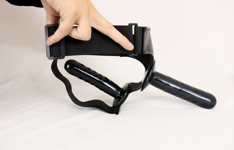 Pegged - Pegging Dildo With Harness - Black main image 1