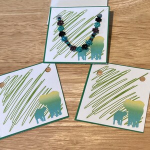 Tarjetas de joyería / collar Muestra 24 piezas hechas a pedido