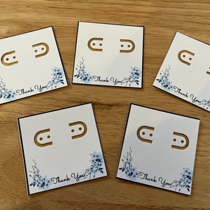 Joyas / Pendientes Tarjetas Muestra 12 piezas hechas a pedido