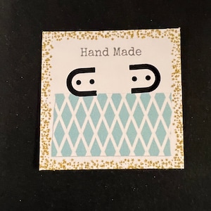 12 pc joyería / tarjetas de pendientes pantallas hechas a pedido