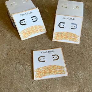 Expositores de tarjetas para joyería/pendientes 12 piezas Hecho por encargo