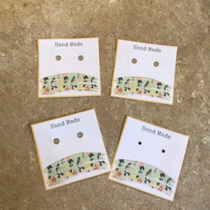 downloadable earring cards / earring display cards digital