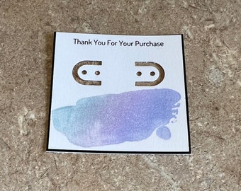 12 pc Jewelry / Earring Cards Displays Made to Order