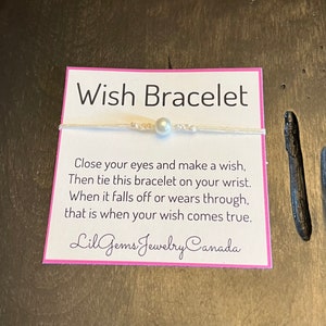 Wish / friendship Bracelets Adjustable