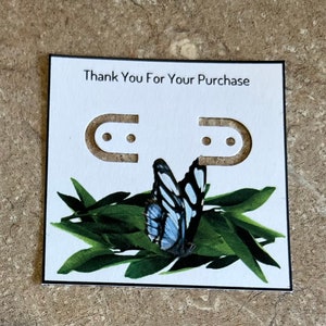 12 pc Jewelry / Earring Cards Displays Made to Order