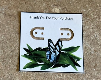 12 pc Jewelry / Earring Cards Displays Made to Order