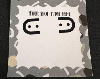 Personalized 12 pc Jewelry / Earring Cards Displays Made to Order