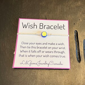 Wish / friendship Bracelets Adjustable