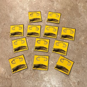 Tarjetas de joyería / pendientes muestra 24 piezas hechas a pedido
