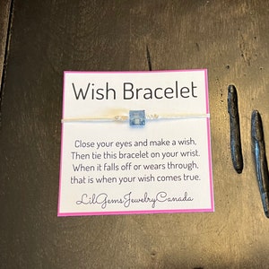 Wish / friendship Bracelets Adjustable