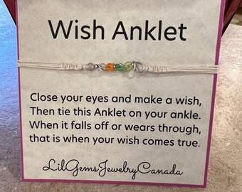 Wish Anklet | Friendship Anklet