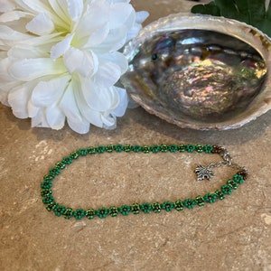 Daisy Chain Beaded Choker Necklace Made to Order