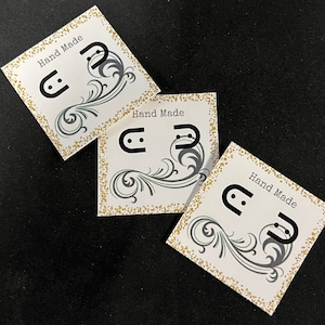 Joyas / Tarjetas de pendientes muestra 12 piezas hechas a pedido