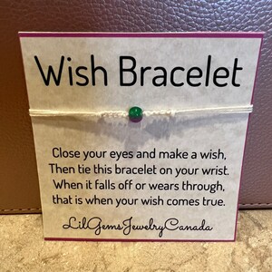Wish / friendship Bracelets Adjustable