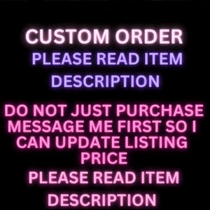 Pedido personalizado / envíeme un mensaje, no solo compre / Puedo recrear conjuntos a partir de inspiración o imágenes / conjuntos personalizados con presión