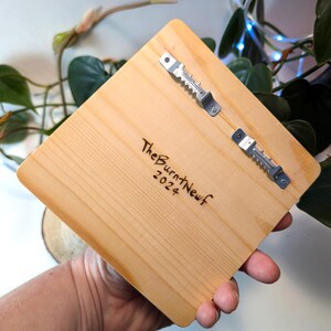 Silly Wall Key Holder, Wooden Pyrography Rustic Keychain Hanger, Wood ...