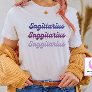 Retro, Sagitario, Horóscopo, Zodiaco svg, Svg astrológico, Signo de nacimiento svg, Signo estelar svg, PNG, DXF imagen 2