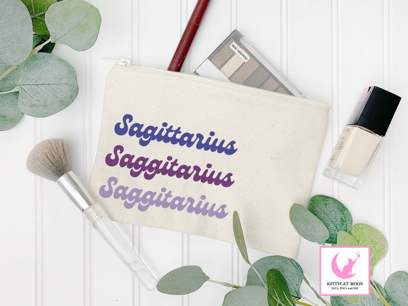 Retro, Sagitario, Horóscopo, Zodiaco svg, Svg astrológico, Signo de nacimiento svg, Signo estelar svg, PNG, DXF imagen 9