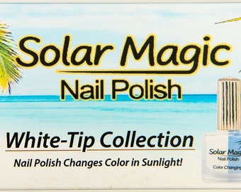 White-Tip Color Changing Nail Polish Collection