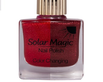Ruby Red Slippers to Naughty Dorothy Color Change Nail Polish