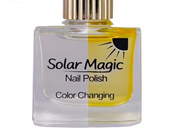Magic Gel-e Top Coat to Summer Surprise! Color Change Nail Polish