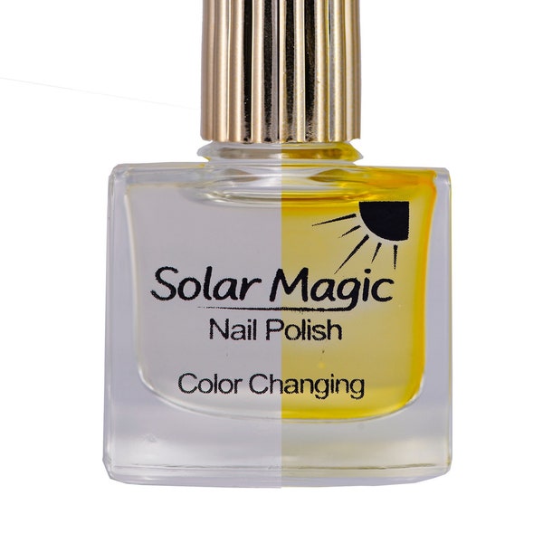 Magic Gel-e Top Coat to Summer Surprise! Color Change Nail Polish