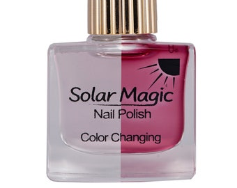 Magic Gel-e Top Coat to Just Add Wine! Color Change Nail Polish