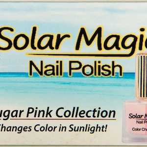 Sugar Pink Color Changing Nail Polish Collection