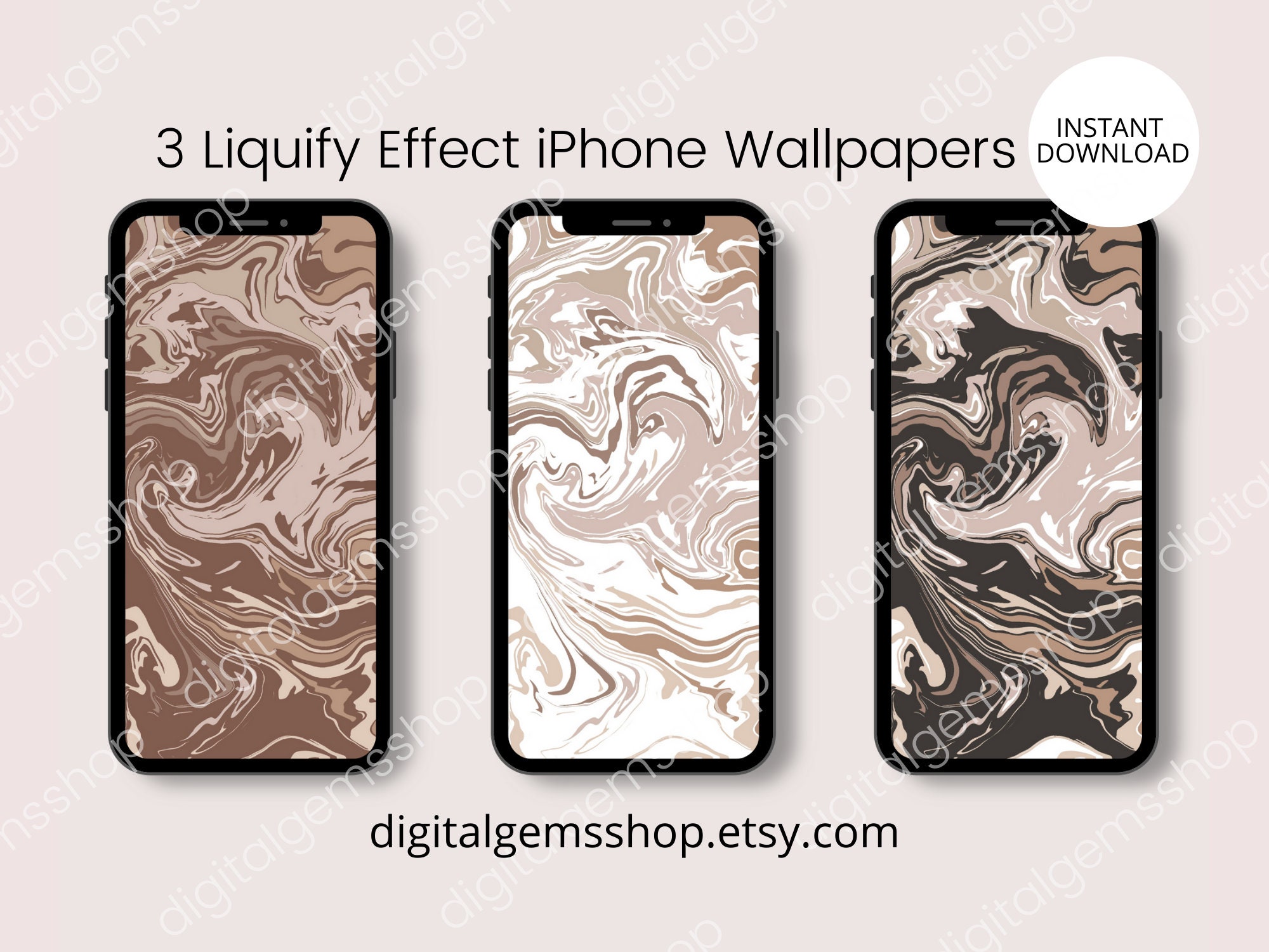 3 Liquify Iphone Wallpapers Aesthetic Wallpaper Iphone - Etsy