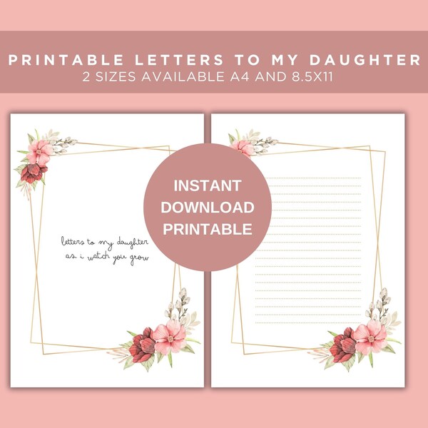 Letters to My Daughter Journal - Etsy
