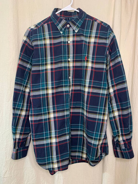 Vintage 1990s plaid tartan - Gem