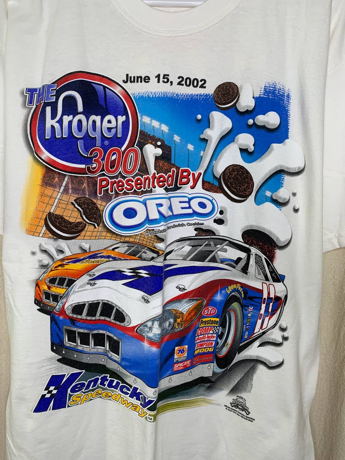 Vintage 2002 Kentucky Speedway Racing Kroger 300 Oreo Motor Sports 