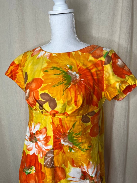 Vintage 1960s Alice Polynesian Fashions Floral Ha… - image 3