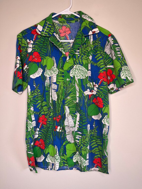 Douglas Variation Tartan Vintage Leaves Hawaiian Shirt