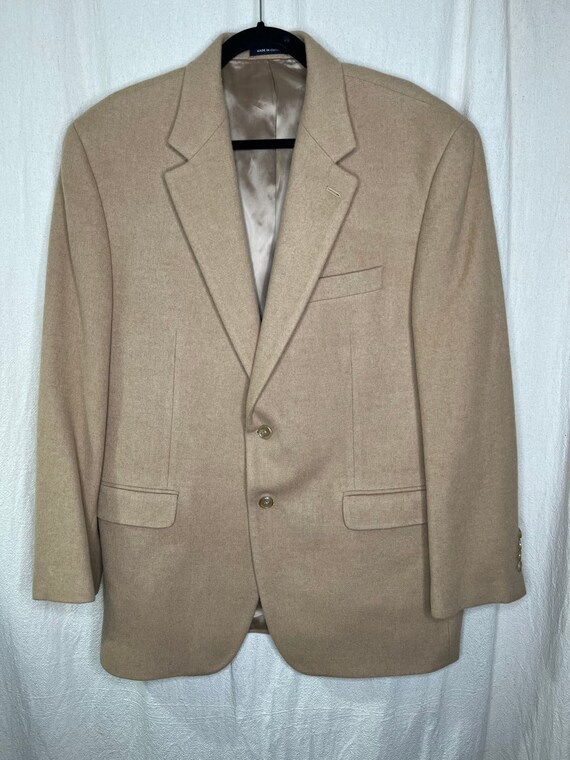 Vintage 1990s Ralph Lauren Loro Piana Camel Hair Q