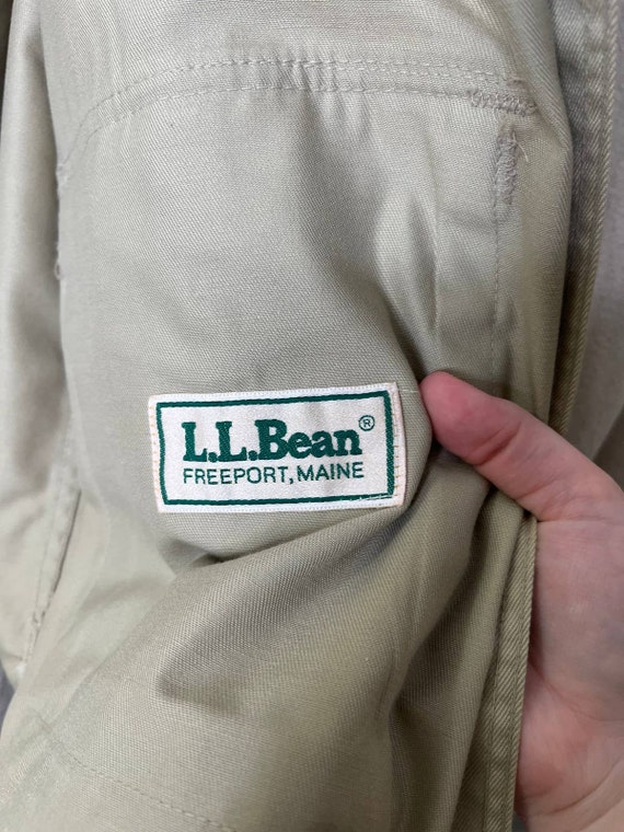 Ll bean khaki jacket cheap