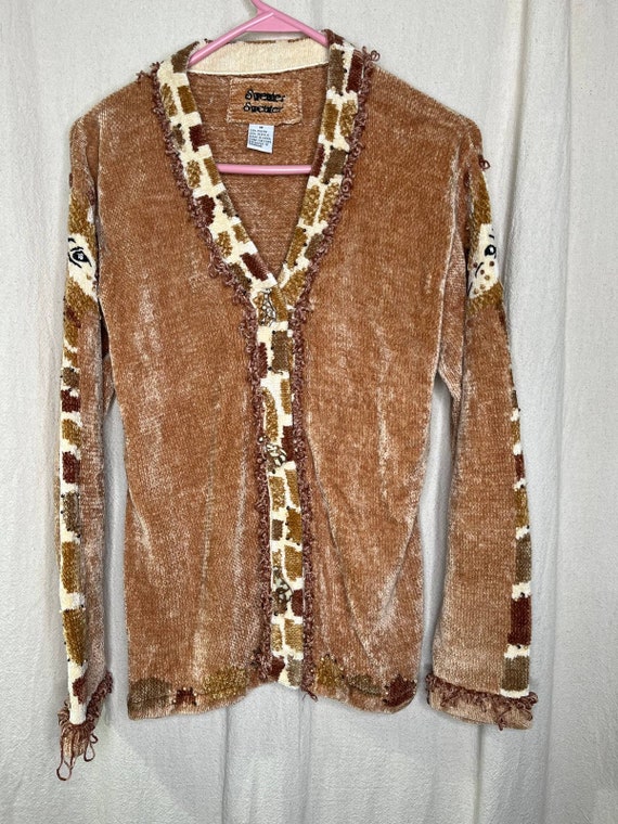 Vintage 2000s Sweater Sweater Giraffe Print Safari