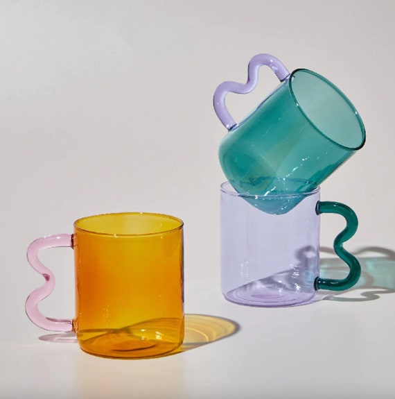 Wavy Glass Cup