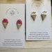 TAI CZ Ice Cream Cone Studs main image 0