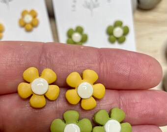 Retro Flower Studs OR Build your own 2-pack