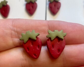 Strawberry studs or Build your own 2-pack