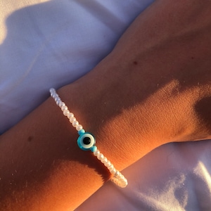 ブレスレット LESS IS MORE blue beads necklace il_1080xN.5965296965_p6mu.jpg